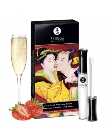 Shunga Gloss Plaisir Oral Divin fraise