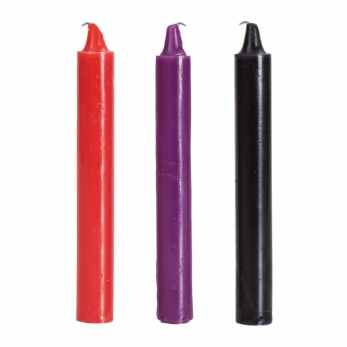 3 bougies japonaises basse température