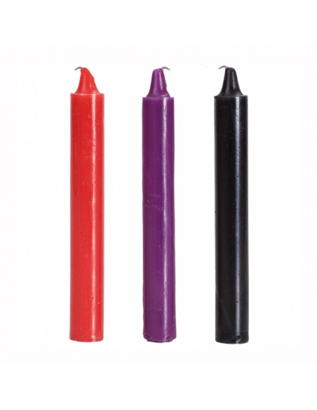 3 bougies japonaises basse température