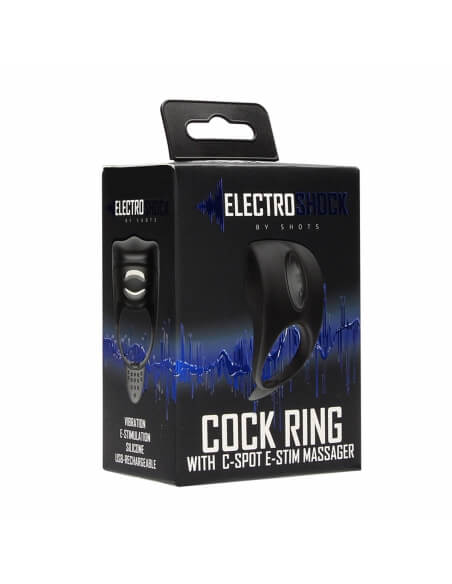 Cockring vibrant C-spot Electroshock