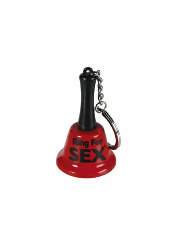 Porte-clé clochette "Ring for Sex"