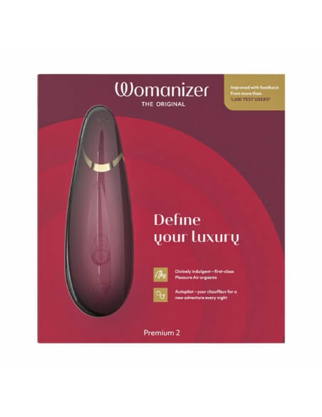 Womanizer Premium 2 bordeaux