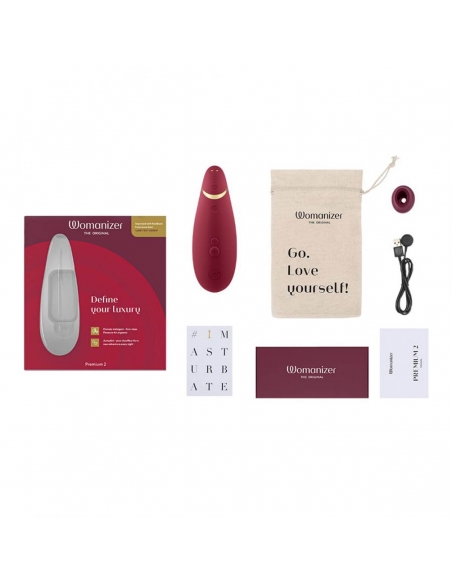 Womanizer Premium 2 bordeaux
