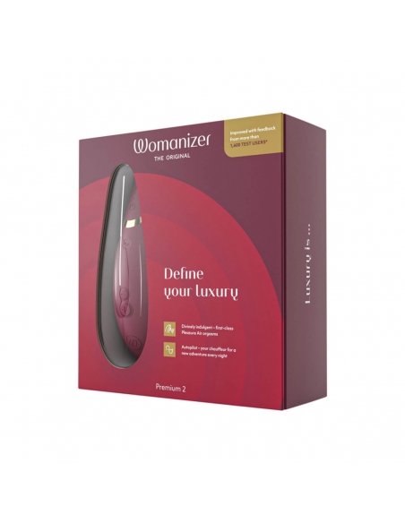 Womanizer Premium 2 bordeaux