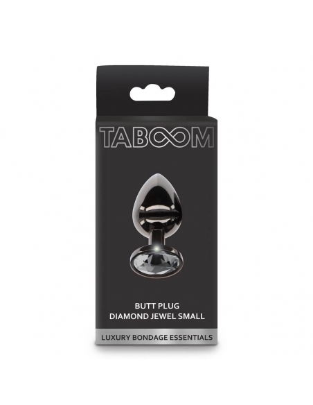 Plug en aluminium avec pierre noire Taboom S