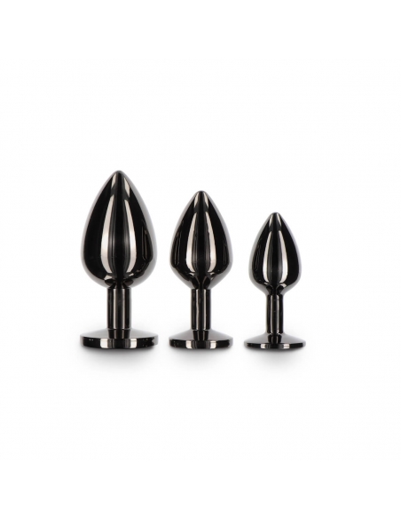Plug en aluminium avec pierre noire Taboom S