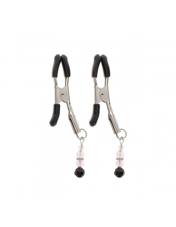 Pinces à seins non ajustables Taboom avec pendentifs