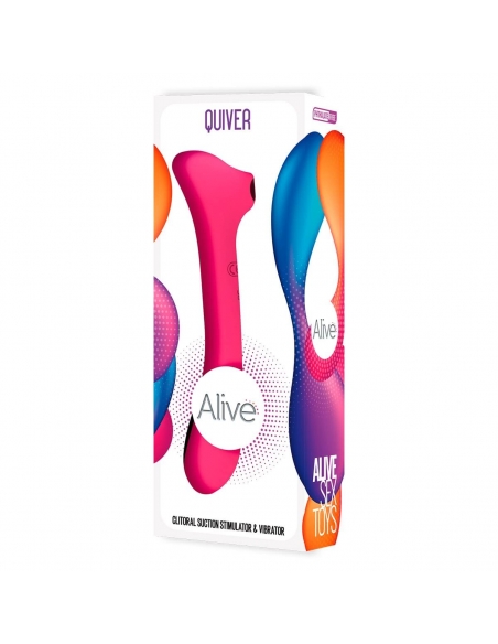 Stimulateur clitoridien Quiver rose