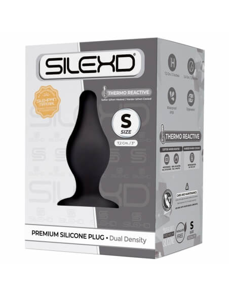 SilexD Plug noir M2 S Ø 3,4 cm