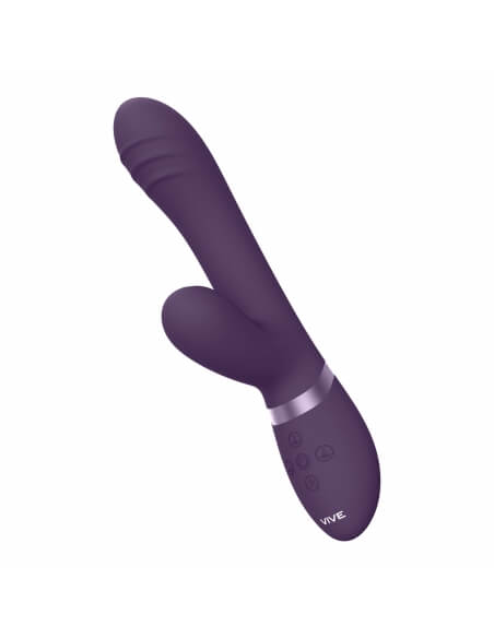 Vibromasseur TANI violet avec mouvement à balancier