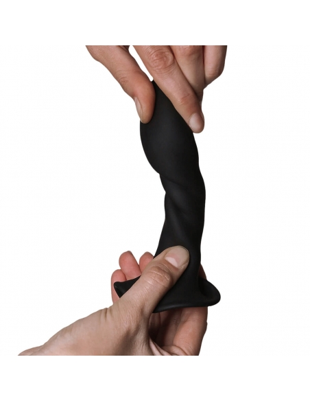 Dildo Hitsens 5 noir à double densité