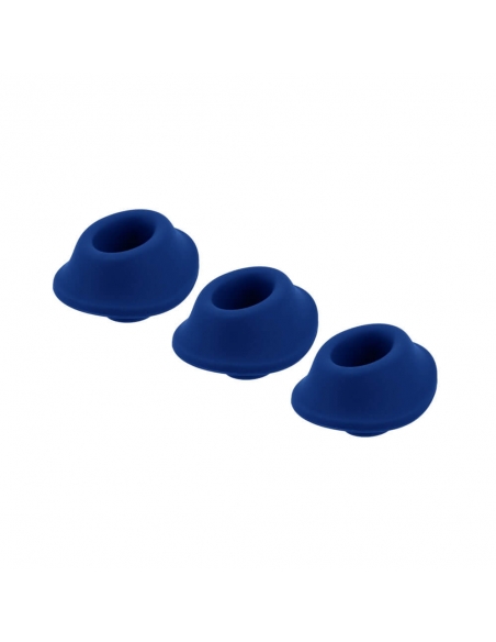 3 embouts bleus Myrtille pour Womanizer Premium, Classic, Liberty et Starlet S