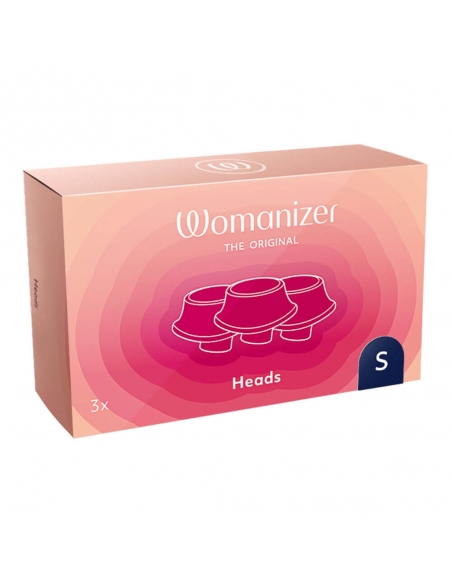 3 embouts bleus Myrtille pour Womanizer Premium, Classic, Liberty et Starlet S