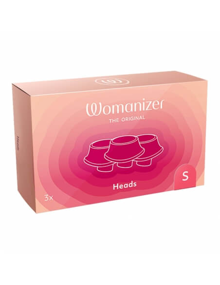 3 embouts rose framboise pour Womanizer Premium, Classic, Liberty et Starlet