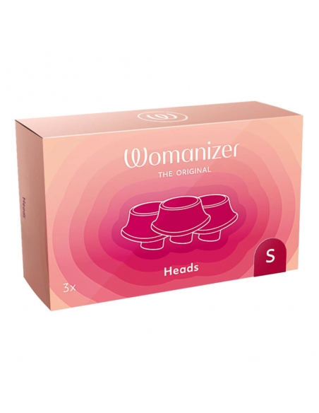 3 embouts rouges pour Womanizer Premium, Classic, Liberty et Starlet S