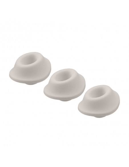 3 embouts gris pour Womanizer Premium, Classic, Liberty et Starlet S
