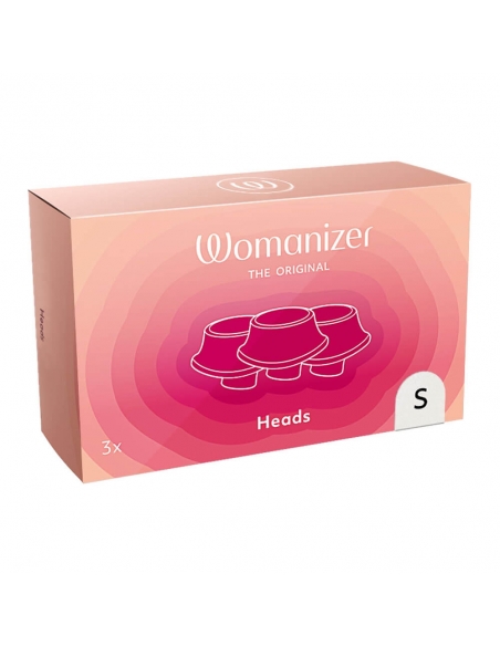 3 embouts gris pour Womanizer Premium, Classic, Liberty et Starlet S