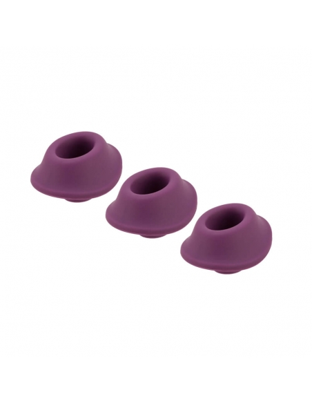 3 embouts violets pour Womanizer Premium, Classic, Liberty et Starlet S