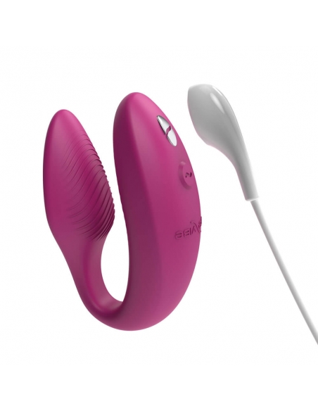 Stimulateur connecté We-Vibe Sync 2 pour couples rose