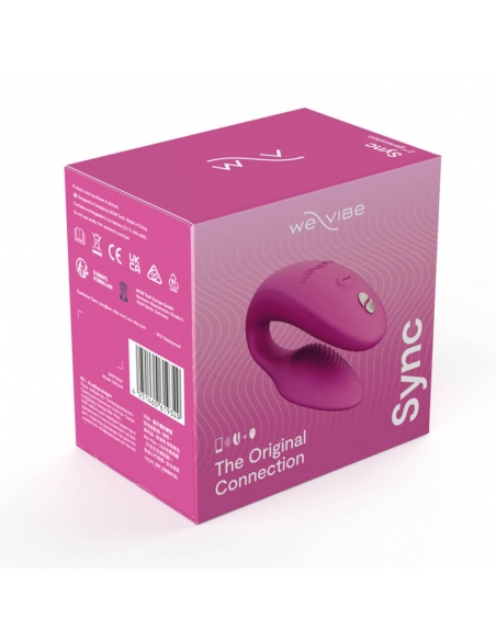 Stimulateur connecté We-Vibe Sync 2 pour couples rose