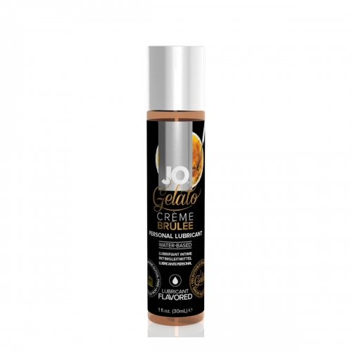 Lubrifiant Gelato aromatisé 30 ml crème brûlée