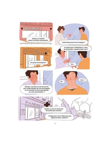 BD L'homme sous pilule - extrait 2