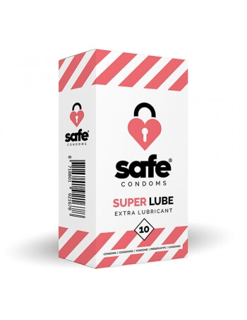 Préservatifs Super Lube SAFE x10