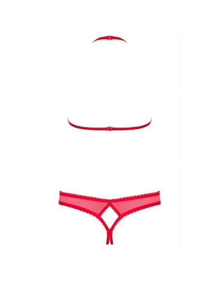 Ensemble rouge ouvert 870