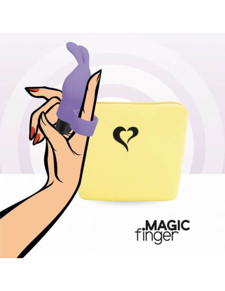 Doigt vibrant Magic Finger violet