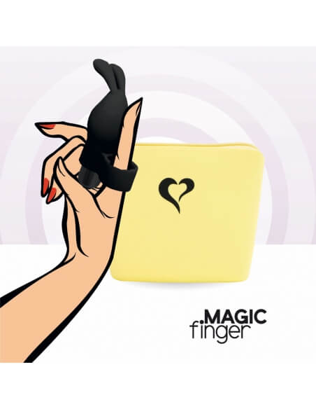 Doigt vibrant Magic Finger noir