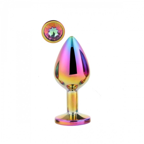 Plug en aluminium multicolore Gleaming Love M