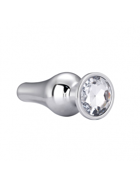 Pleasure plug en aluminium argenté Gleaming Love L