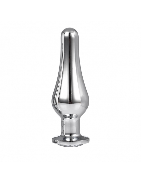 Pleasure plug en aluminium argenté Gleaming Love L