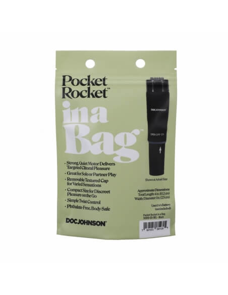 Mini vibro Pocket Rocket In a Bag