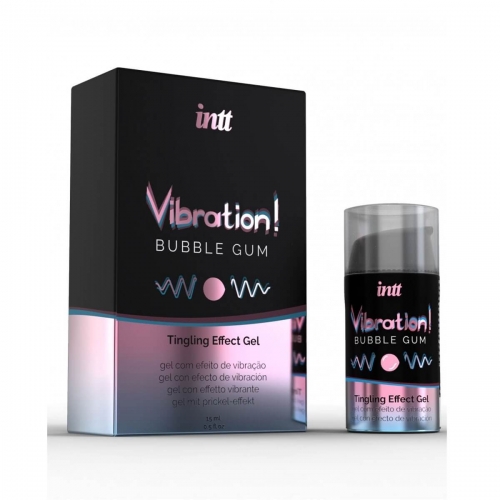 Gel aromatisé à effet Vibration Bubble Gum