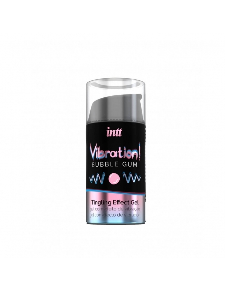 Gel aromatisé à effet Vibration Bubble Gum