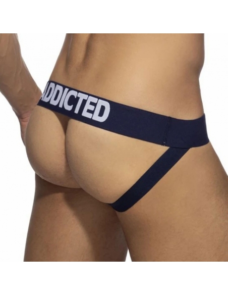Jock Push-Up en maille douce bleu marine navy