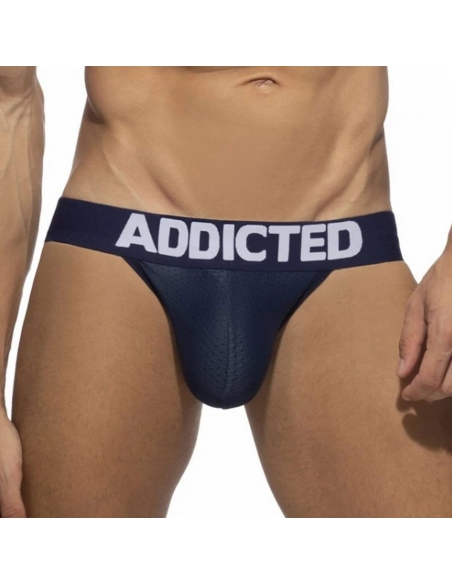 Jock Push-Up en maille douce bleu marine navy