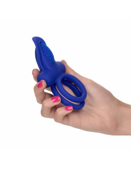 Double cockring vibrant Dual Pleaser