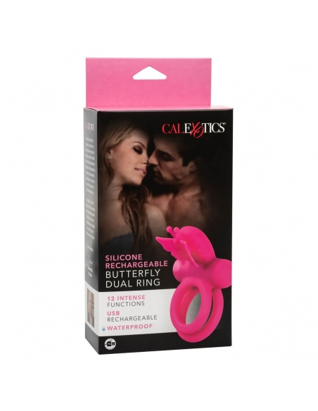 Double cockring vibrant Dual Ring Papillon