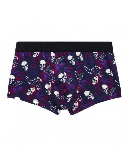 Boxer Aubade Flower Skull