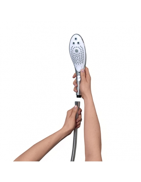 Pommeau de douche Womanizer Wave argenté