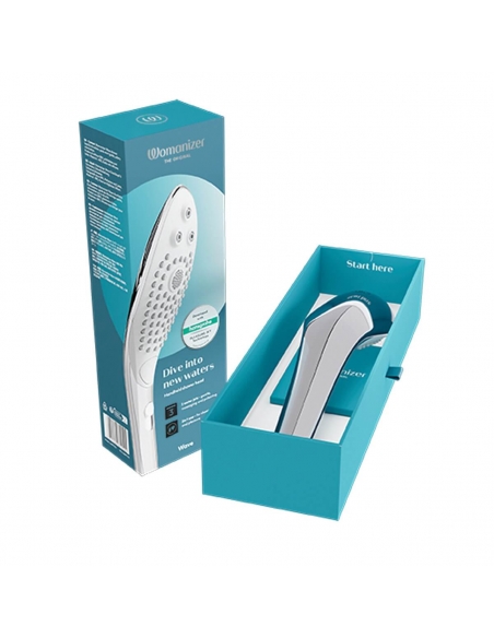 Pommeau de douche Womanizer Wave argenté