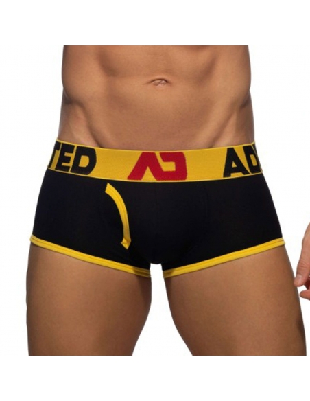 Boxer australien en coton noir et jaune
