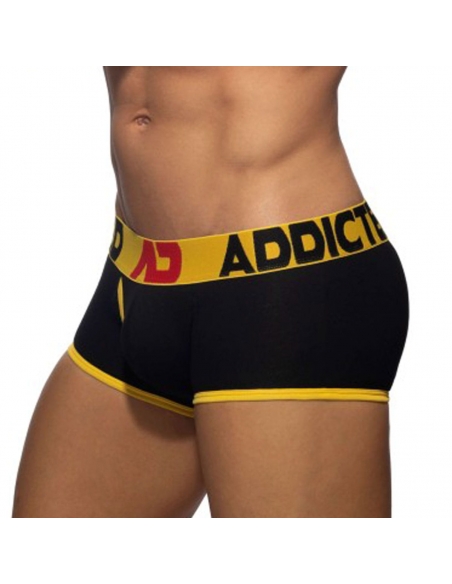 Boxer australien en coton noir et jaune