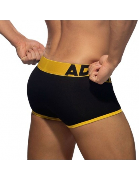 Boxer australien en coton noir et jaune