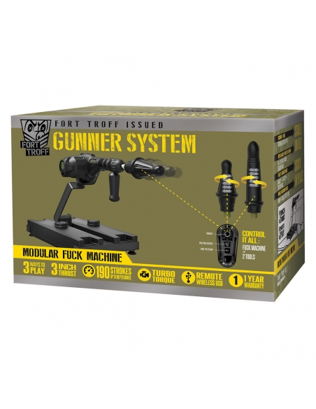 Fuck machine Gunner System 3-en-1