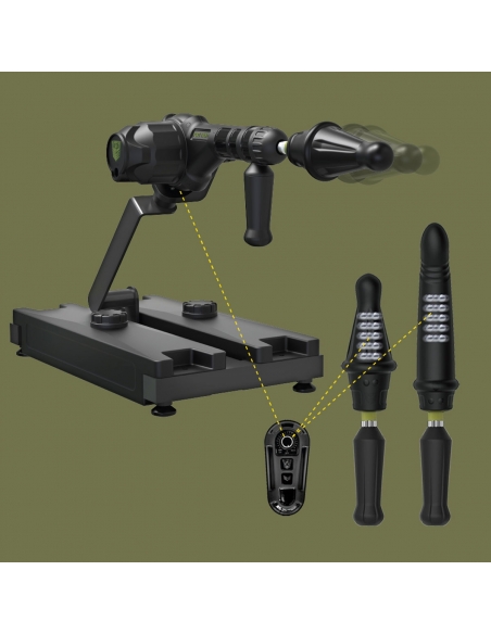 Fuck machine Gunner System 3-en-1