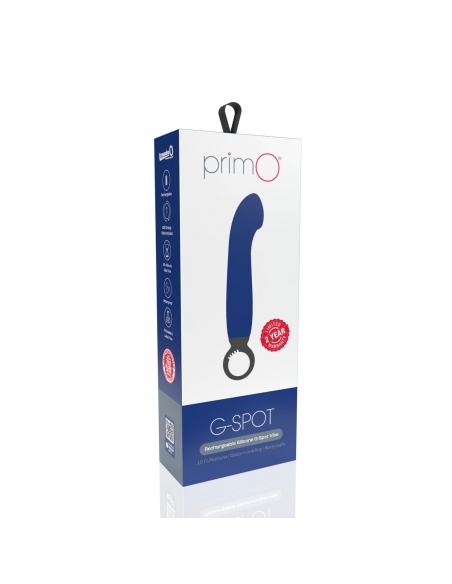 PrimO stimulateur point G pulsant bleu
