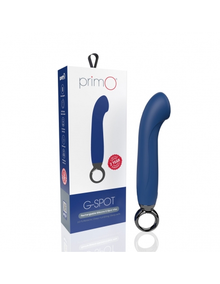 PrimO stimulateur point G pulsant bleu